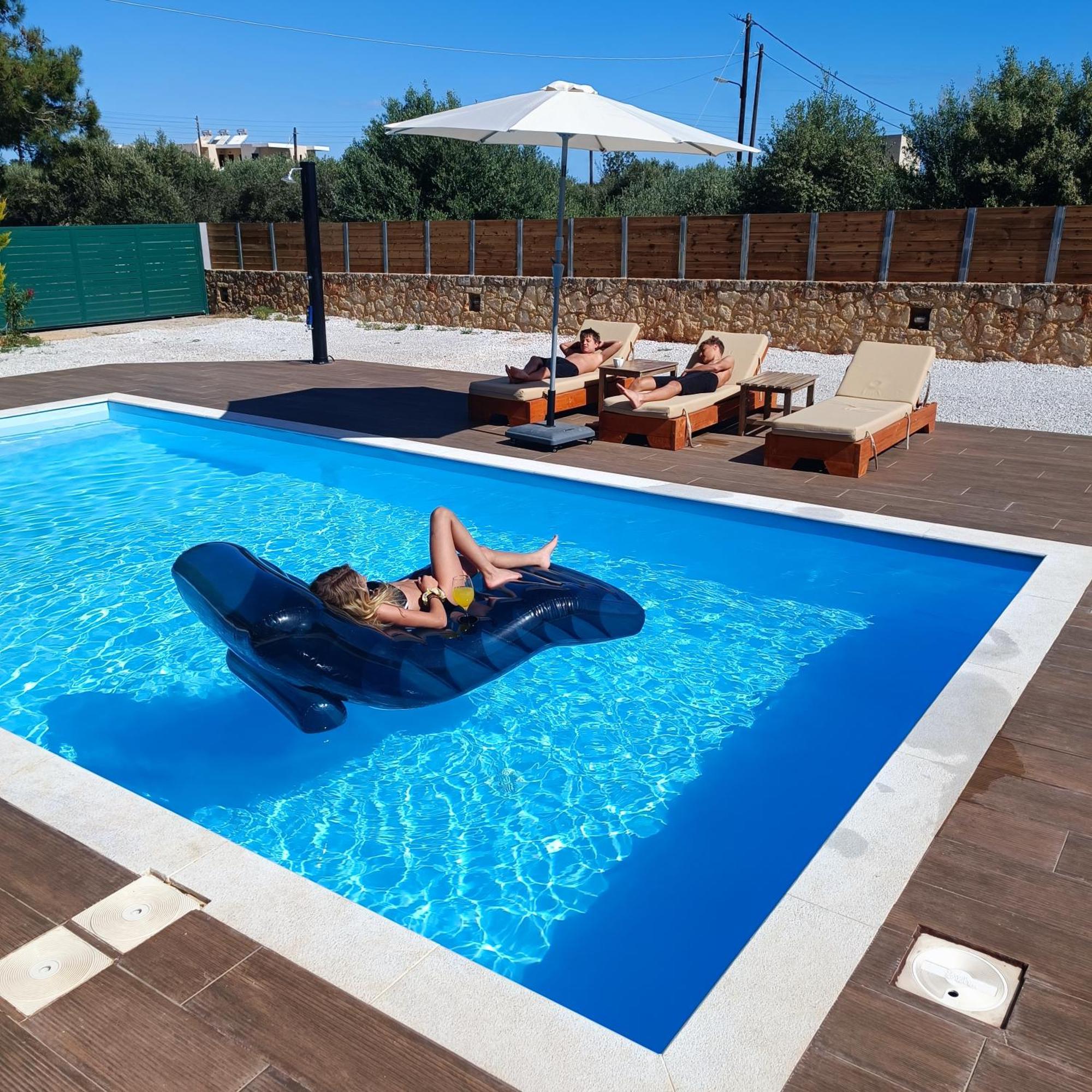 Drosoula Villa 3Bdr Private Swimming Pool Хорафакия Экстерьер фото