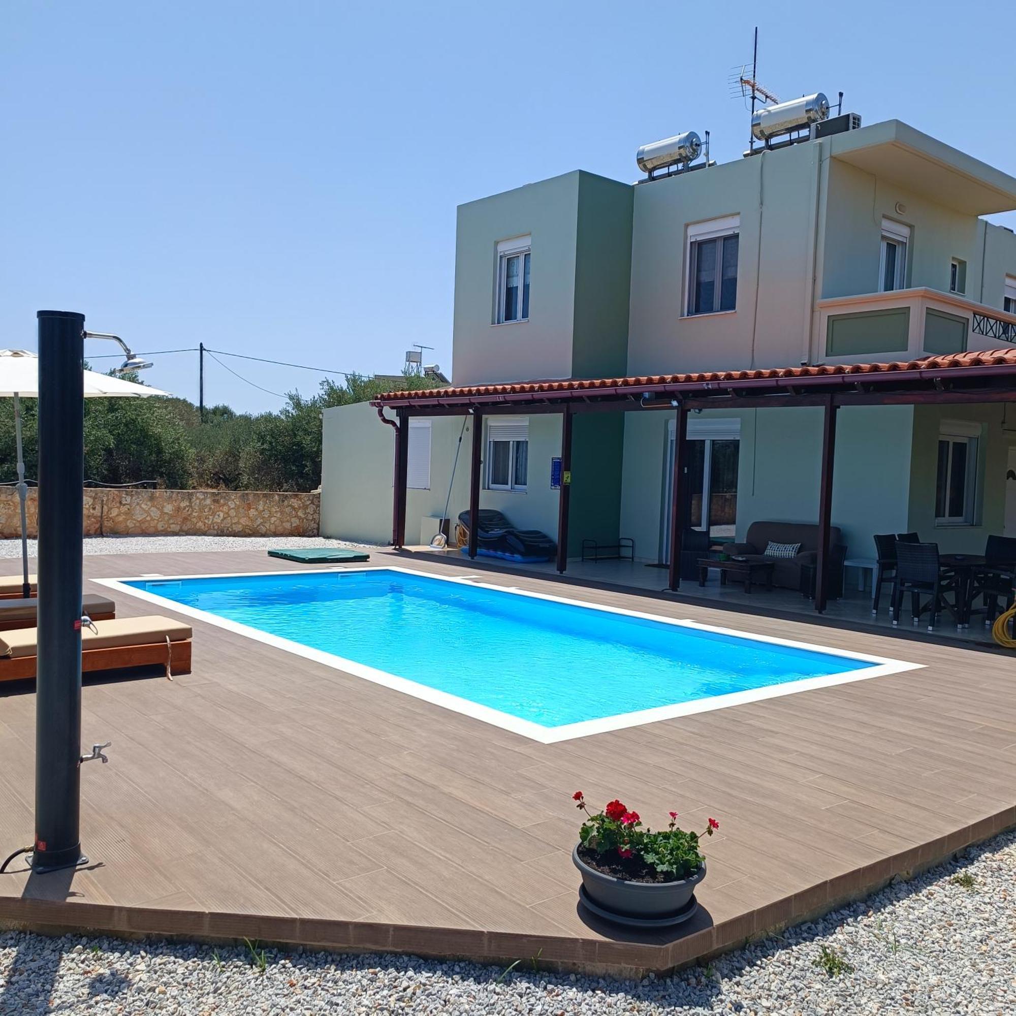 Drosoula Villa 3Bdr Private Swimming Pool Хорафакия Экстерьер фото