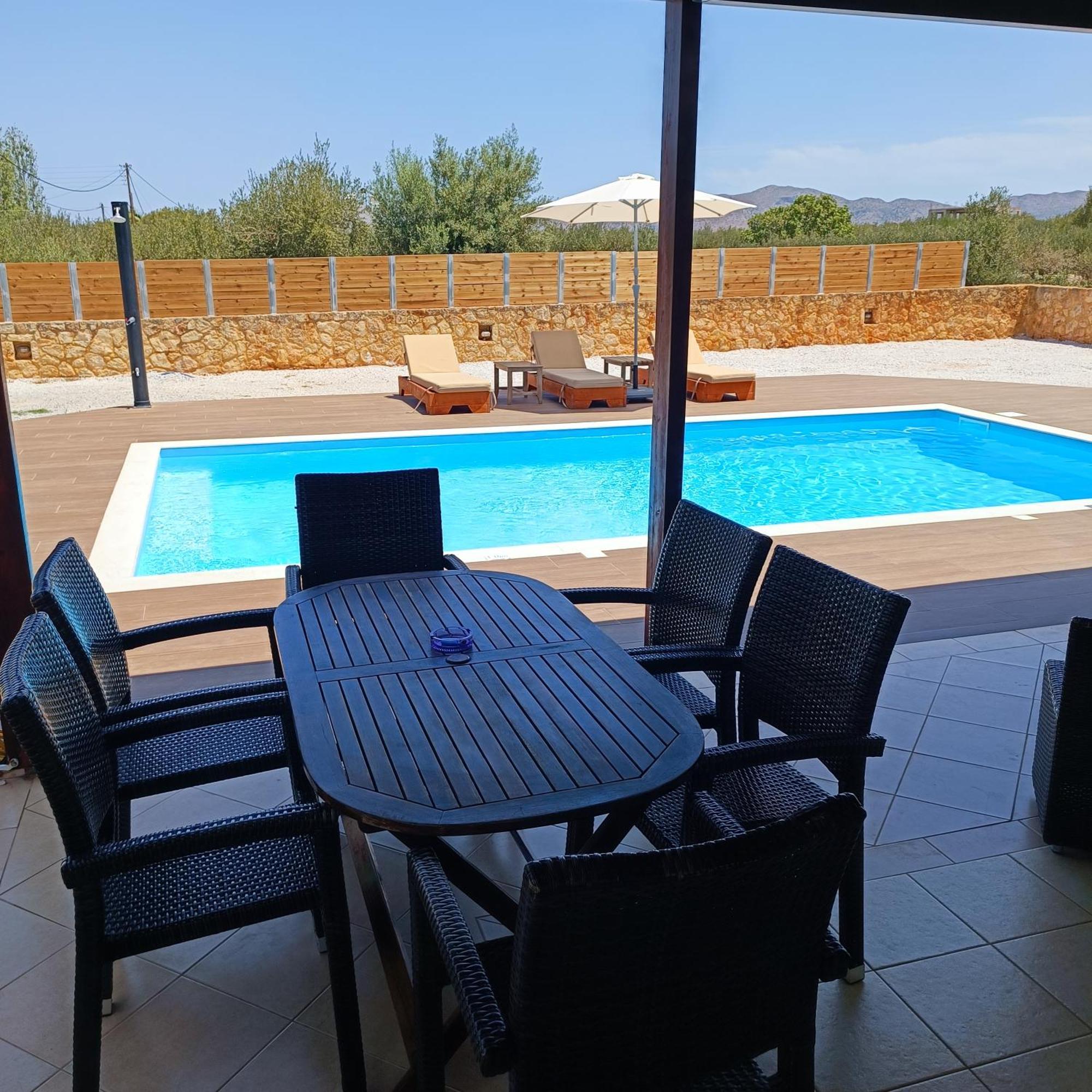 Drosoula Villa 3Bdr Private Swimming Pool Хорафакия Экстерьер фото
