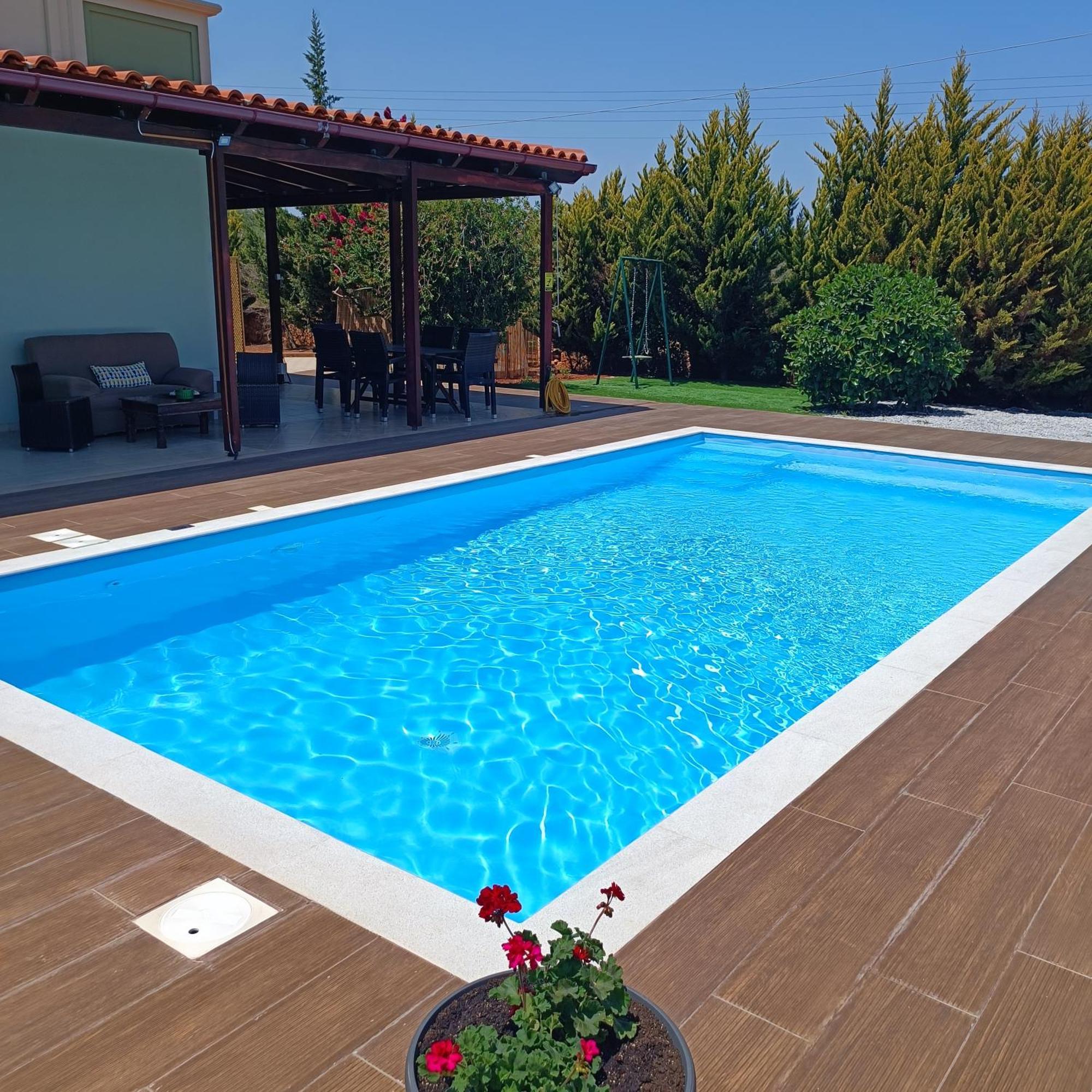 Drosoula Villa 3Bdr Private Swimming Pool Хорафакия Экстерьер фото