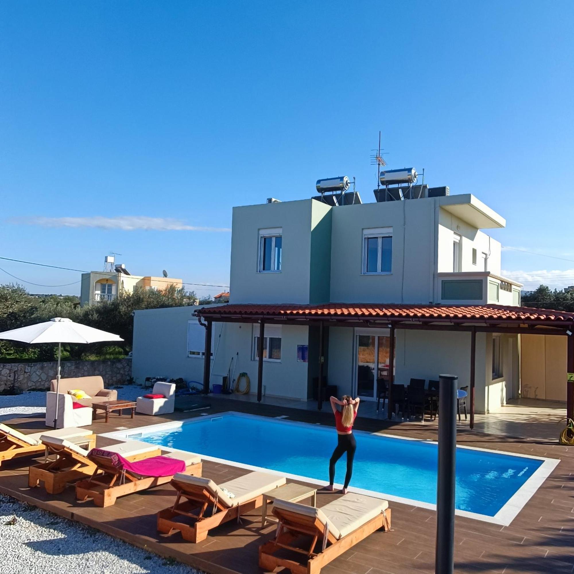 Drosoula Villa 3Bdr Private Swimming Pool Хорафакия Экстерьер фото